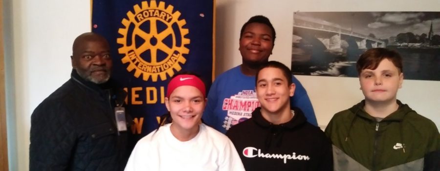 Medina Middle School at the Rotary Club